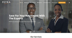 Desktop Screenshot of petratrust.com